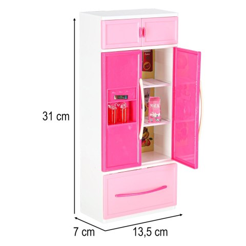 Mebelki dla lalek kuchnia 4 segmenty dźwięki LED 48cm Kik Sp. z o. o. Sp. k.