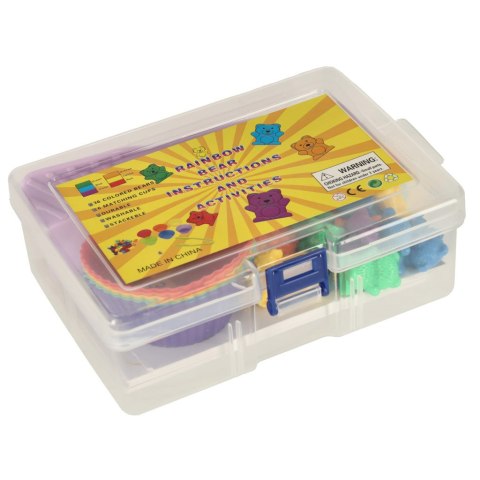 Misie edukacyjne gra nauka liczenia rozpoznawanie kolorów zestaw montessori rozwój zabawa 44el. Kik Sp. z o. o. Sp. k.