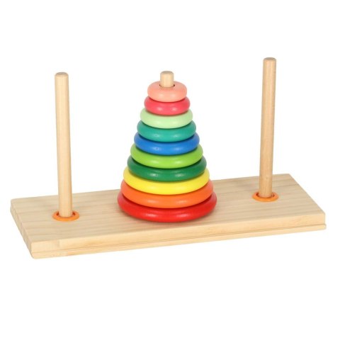 Piramida drewniana z podstawą wieża sorter Kik Sp. z o. o. Sp. k.