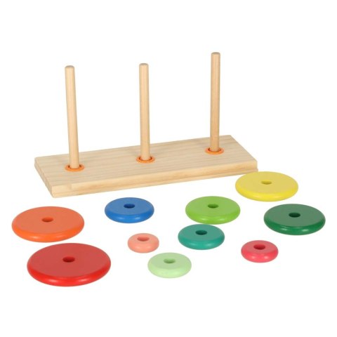 Piramida drewniana z podstawą wieża sorter Kik Sp. z o. o. Sp. k.