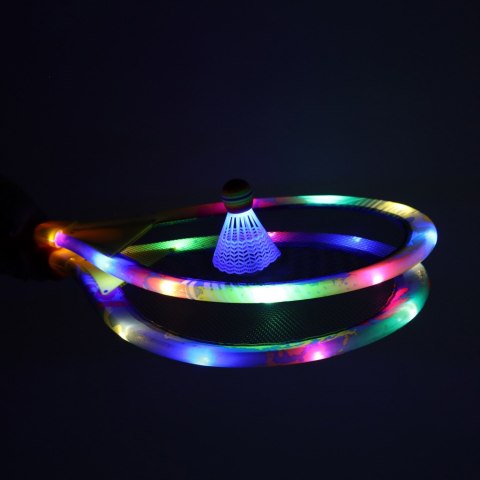 Rakiety tenisowe świecące LED + lotki Kik Sp. z o. o. Sp. k.
