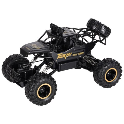 Samochód zdalnie sterowany na pilota RC Rock Crawler 1:12 4WD METAL czarny Kik Sp. z o. o. Sp. k.