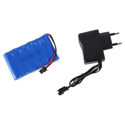 Samochód zdalnie sterowany na pilota RC Rock Crawler 1:12 4WD METAL srebrny Kik Sp. z o. o. Sp. k.