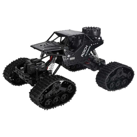 Samochód zdalnie sterowany na pilota RC Rock Crawler 4x4 LHC012 auto 2w1 czarny Kik Sp. z o. o. Sp. k.