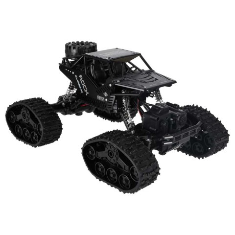 Samochód zdalnie sterowany na pilota RC Rock Crawler 4x4 LHC012 auto 2w1 czarny Kik Sp. z o. o. Sp. k.