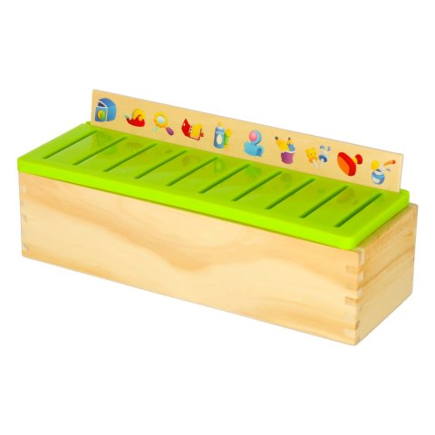 Sorter drewniany układanka logiczna dopasuj obrazki Kik Sp. z o. o. Sp. k.