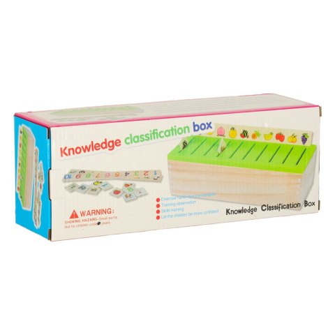 Sorter drewniany układanka logiczna dopasuj obrazki Kik Sp. z o. o. Sp. k.