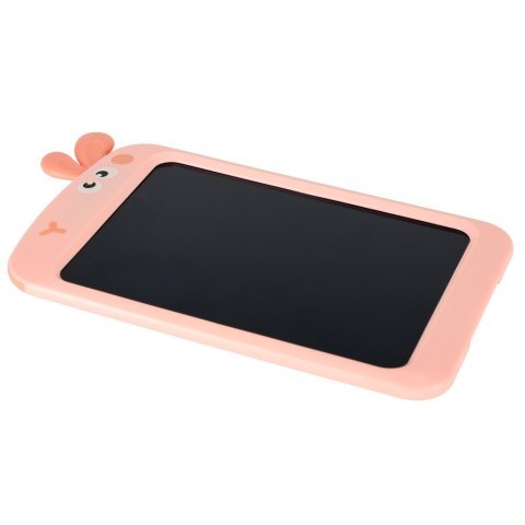 Tablet graficzny do rysowania dla dzieci znikopis tablica ekran LCD 8,5' królik róż Kik Sp. z o. o. Sp. k.