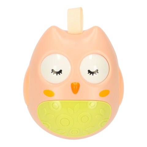 Wańka wstańka sowa sensoryczna kiwajka różowa Kik Sp. z o. o. Sp. k.