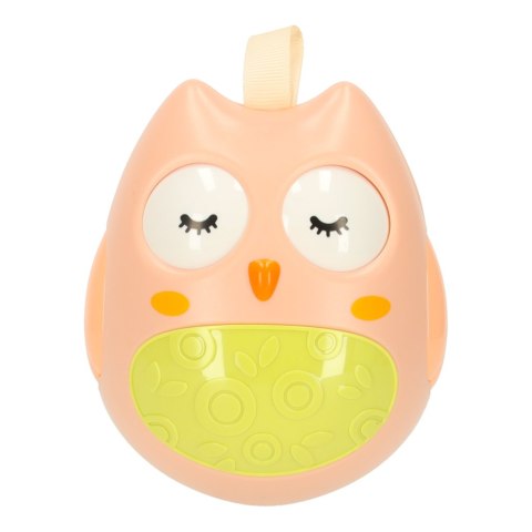 Wańka wstańka sowa sensoryczna kiwajka różowa Kik Sp. z o. o. Sp. k.