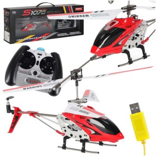 Helikopter zdalnie sterowany na pilota RC SYMA S107G czerwony Kik Sp. z o. o. Sp. k.