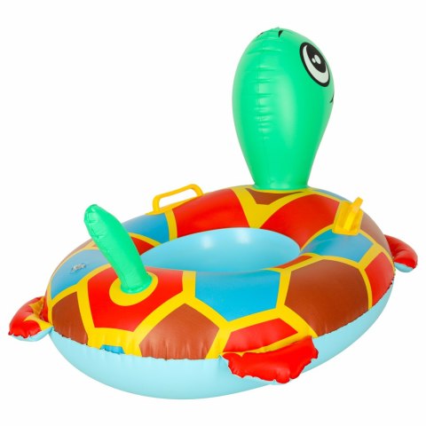 Kółko do pływania dla niemowląt koło pontonik dla dzieci dmuchany z siedziskiem materac żółw 15kg Kik Sp. z o. o. Sp. k.