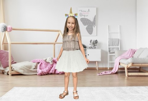 Kostium strój karnawałowy przebranie Jednorożec opaska + spódniczka tiulowa 3-6lat Kik Sp. z o. o. Sp. k.