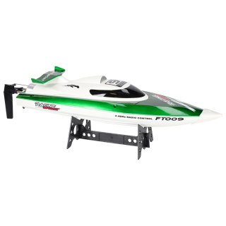 Łódź zdalnie sterowana na pilota RC FT009 zielona Kik Sp. z o. o. Sp. k.