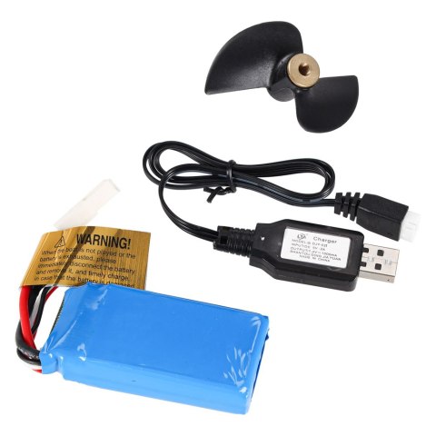 Łódź zdalnie sterowana na pilota RC FT009 zielona Kik Sp. z o. o. Sp. k.