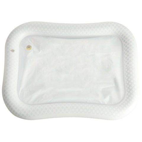 Mata wodna sensoryczna dmuchana dla niemowląt kontrastowa czarno-biała szachownica XXL 65x50 cm Kik Sp. z o. o. Sp. k.