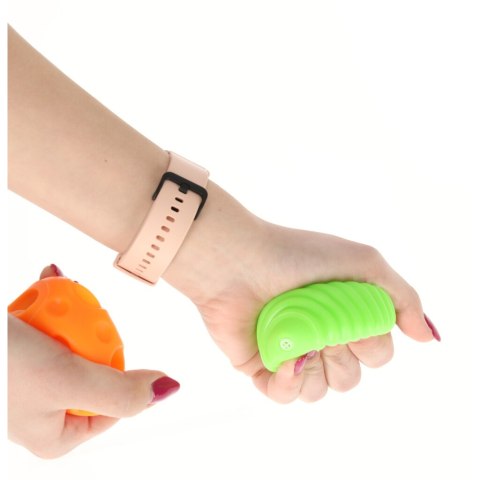 Piłki zabawki sensoryczne korekcyjne zestaw w siatce Kik Sp. z o. o. Sp. k.