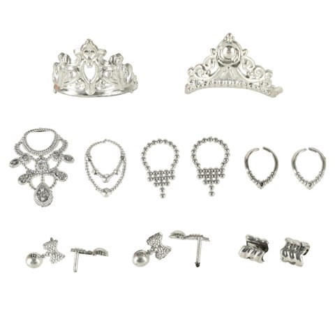 Ubranka dla lalek sukienki buciki biżuteria duży zestaw XL 34 elementy Kik Sp. z o. o. Sp. k.