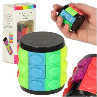 Układanka logiczna łamigłówka walec obrotowy 3 rzędy Kik Sp. z o. o. Sp. k.