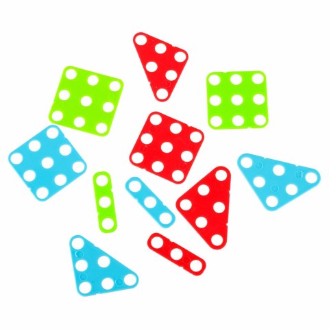 Wkrętarka wiertarka śrubki klocki konstrukcyjne zestaw majsterkowicza walizka 258 elementów Kik Sp. z o. o. Sp. k.