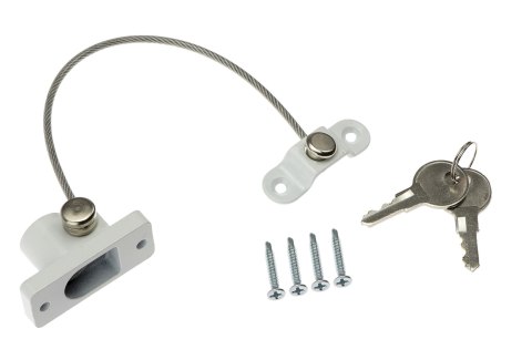 Zabezpieczenie okna blokada ogranicznik przed dziećmi uchylenia na klucz kluczyk Kik Sp. z o. o. Sp. k.