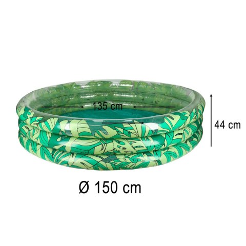 Basen dmuchany dla dzieci dziecka basenik ogrodowy do ogrodu duży XL 150cm Kik Sp. z o. o. Sp. k.