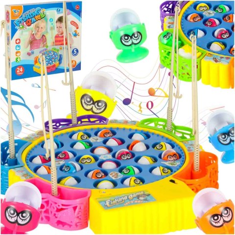 Gra zręcznościowa rodzinna rybki łowienie 24 rybek Kik Sp. z o. o. Sp. k.