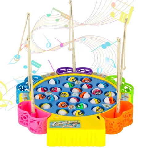 Gra zręcznościowa rodzinna rybki łowienie 24 rybek Kik Sp. z o. o. Sp. k.