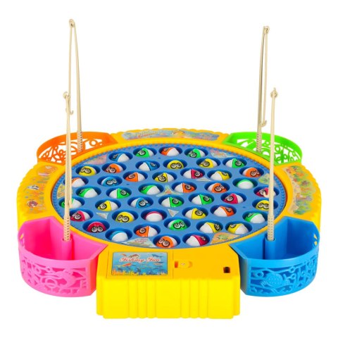 Gra zręcznościowa rodzinna rybki łowienie 45 rybek + 4 wędki Kik Sp. z o. o. Sp. k.