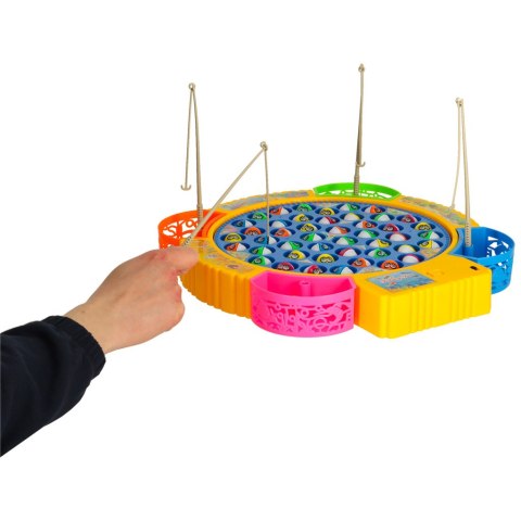 Gra zręcznościowa rodzinna rybki łowienie 45 rybek + 4 wędki Kik Sp. z o. o. Sp. k.