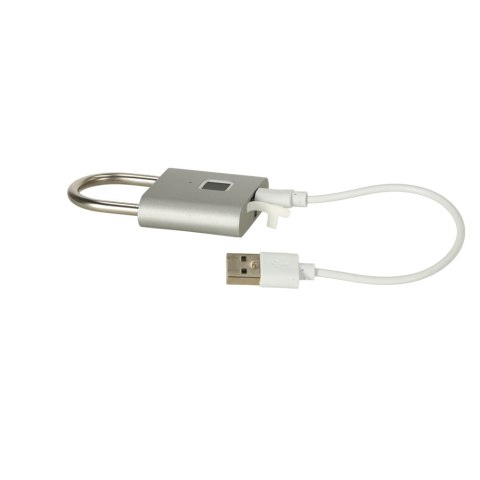 Kłódka zamek elektroniczny na odcisk palca wodoodporny inteligentny USB Kik Sp. z o. o. Sp. k.