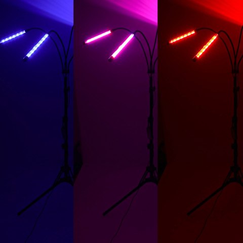 Lampa do roślin LED uprawy wzrostu panel na statywie 4x80LED Kik Sp. z o. o. Sp. k.