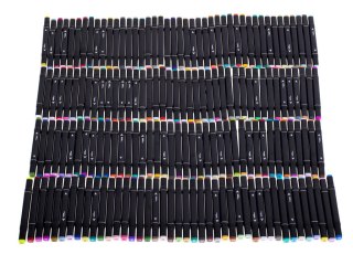 Markery dwustronne alkoholowe w etui 168 sztuk Kik Sp. z o. o. Sp. k.