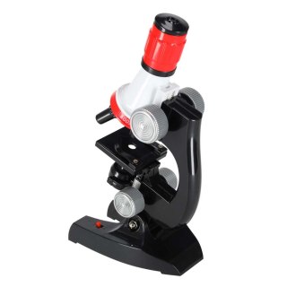 Mikroskop szkolny edukacyjny naukowy 1200x akcesoria Kik Sp. z o. o. Sp. k.