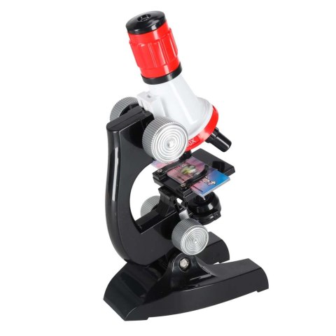 Mikroskop szkolny edukacyjny naukowy 1200x akcesoria Kik Sp. z o. o. Sp. k.