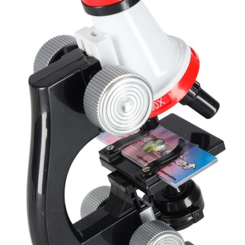 Mikroskop szkolny edukacyjny naukowy 1200x akcesoria Kik Sp. z o. o. Sp. k.
