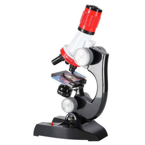 Mikroskop szkolny edukacyjny naukowy 1200x akcesoria Kik Sp. z o. o. Sp. k.