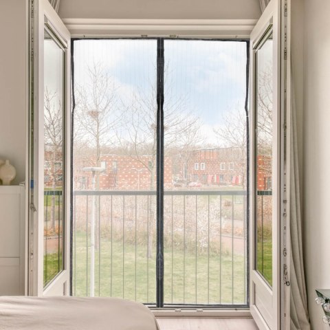 Moskitiera siatka magnetyczna LUARO na drzwi solidna mocny magnes 100x210cm Kik Sp. z o. o. Sp. k.