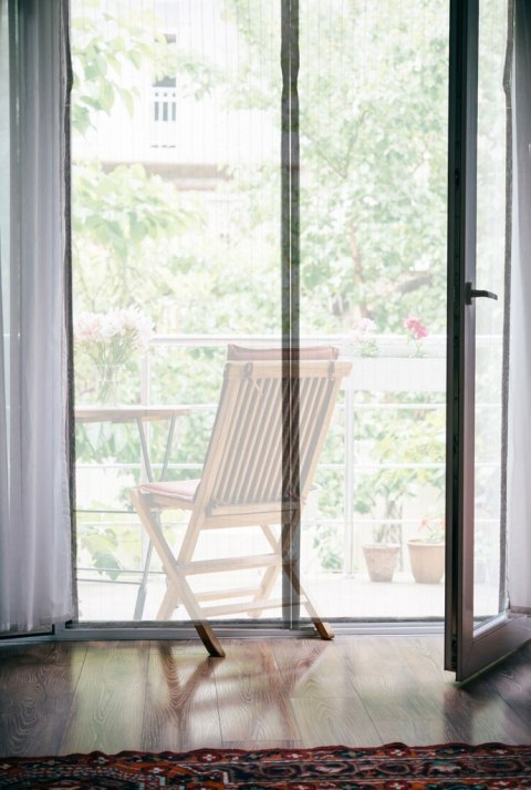 Moskitiera siatka magnetyczna na drzwi 100x210cm CZARNA Kik Sp. z o. o. Sp. k.