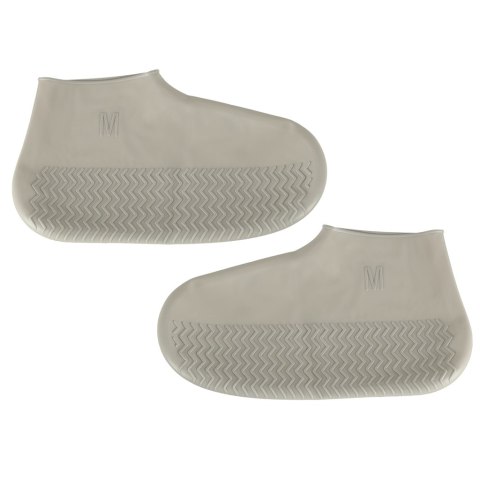 Nakładki przeciwdeszczowe na buty ochraniacze nieprzemakalne przeciwdeszczowe kalosze M szare roz. 35-38 Kik Sp. z o. o. Sp. k.