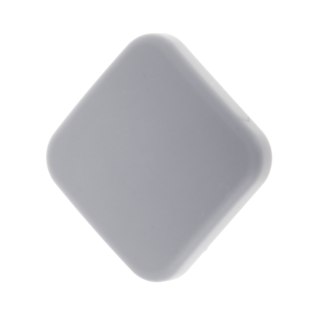 Odbojnik do drzwi samoprzylepny silikonowy szary kwadrat Kik Sp. z o. o. Sp. k.