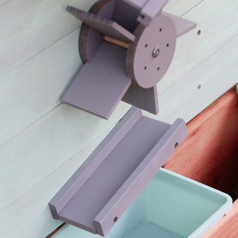 Piaskownica drewniana LULILO Sablo obracany daszek 360° 120cm Kik Sp. z o. o. Sp. k.