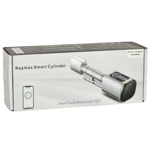 Zamek elektroniczny SMART wkładka inteligentna do drzwi odcisk palca bluetooth Kik Sp. z o. o. Sp. k.