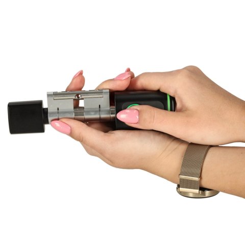 Zamek elektroniczny SMART wkładka inteligentna do drzwi odcisk palca bluetooth Kik Sp. z o. o. Sp. k.