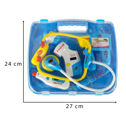 Zestaw lekarza w walizce DOKTOR +światła niebieski Kik Sp. z o. o. Sp. k.