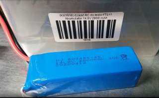 Część RC do łodzi FT011 Akumulator 14.8V 2800 mAh Kik Sp. z o. o. Sp. k.