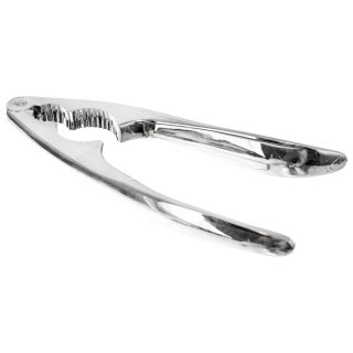 Dziadek do Orzechów Metalowy Wytrzymały Solidny Łupacz LUXY 15 cm