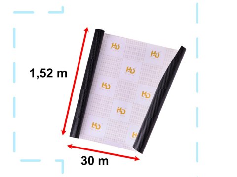 Folia rolka carbon 4D czarna 1,52x30m Kik Sp. z o. o. Sp. k.