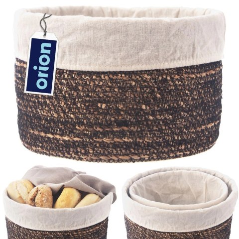 Koszyk do Przechowywania Naturalny 24 x 15 cm ORION Uniwersalny