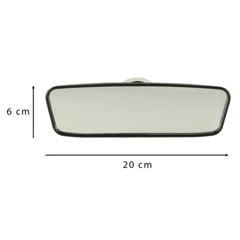 Lusterko samochodowe wsteczne szerokokątne na przyssawkę Kik Sp. z o. o. Sp. k.